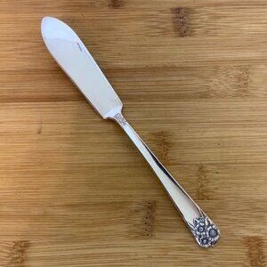 Rogers & Son IS April Butter Knife Silverplate Flatware Replacement 1950 Vintage